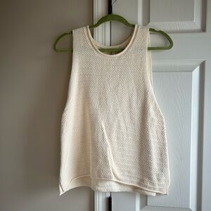 Madewell Cream Sweater Tank Size XL